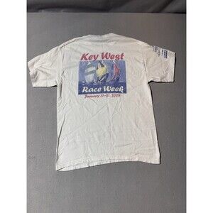 Vintage Yachting Shirt Beefy Hanes Key West 2005 Race Week Medium M
